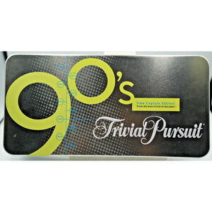 TRIVIAL PURSUIT 90s TIME CAPSULE Edition in Collectible Tin 100% Complete 2004